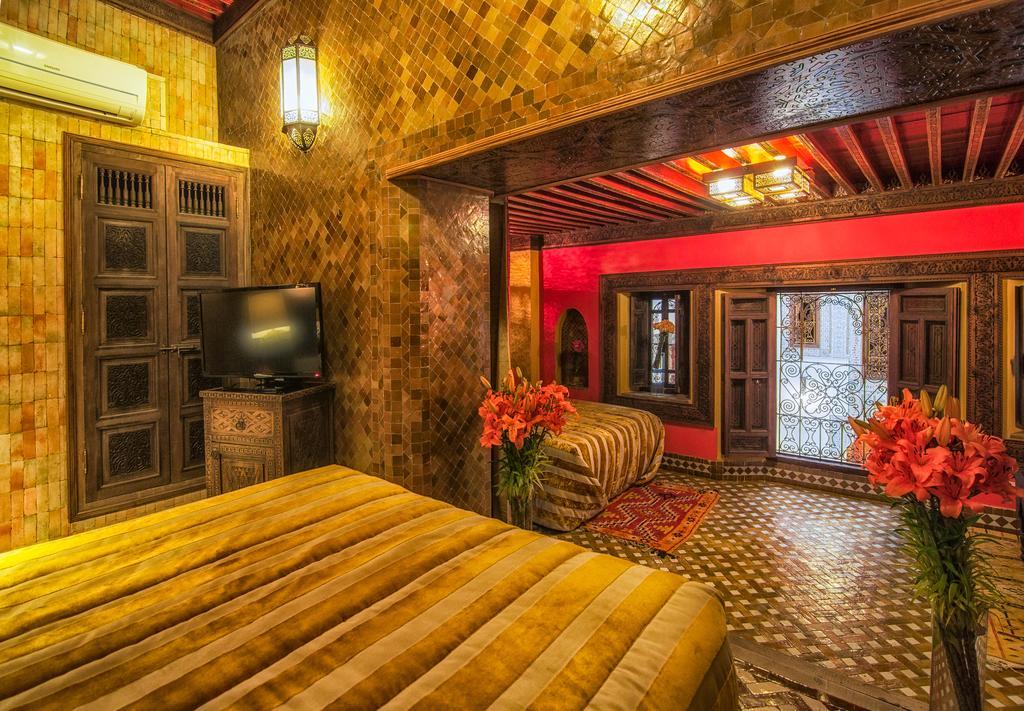 Riad La Maison Verte Fez Værelse billede