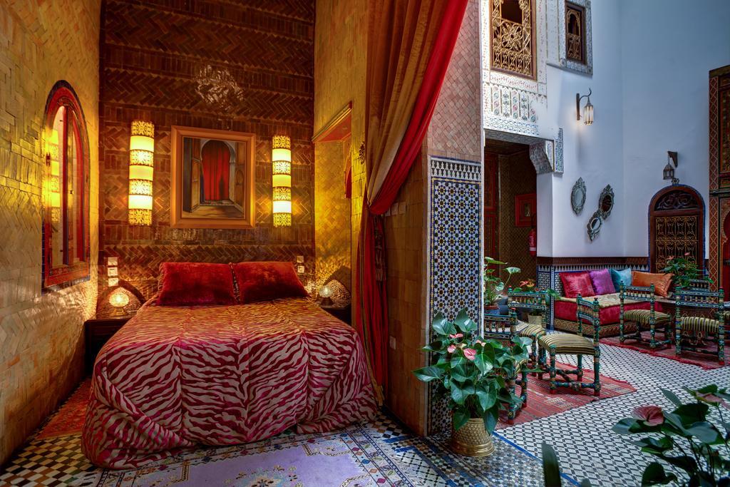 Riad La Maison Verte Fez Værelse billede
