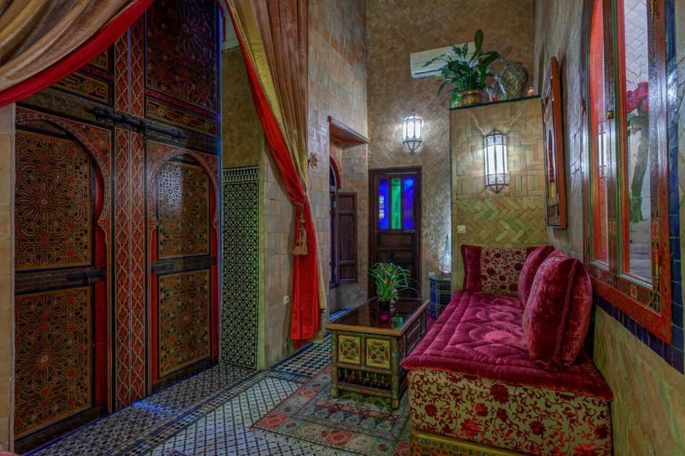 Riad La Maison Verte Fez Værelse billede