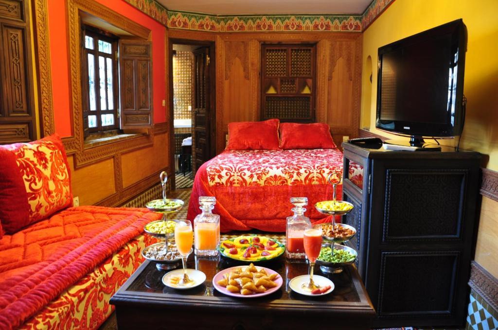 Riad La Maison Verte Fez Værelse billede
