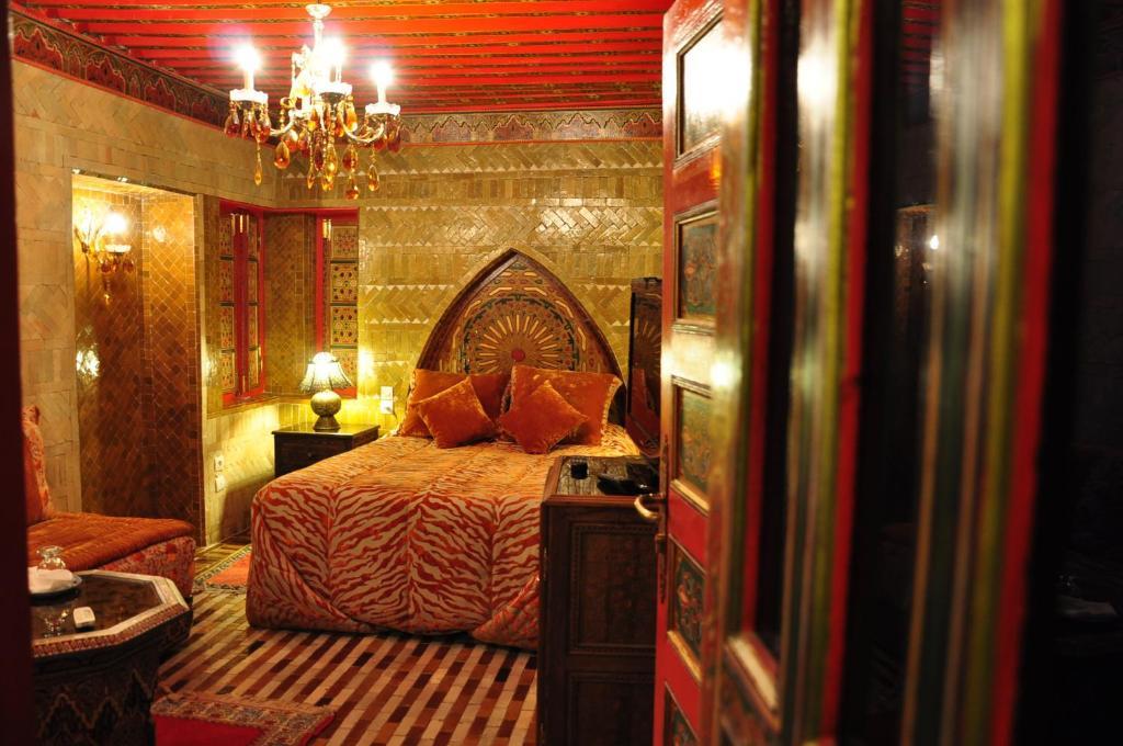 Riad La Maison Verte Fez Værelse billede