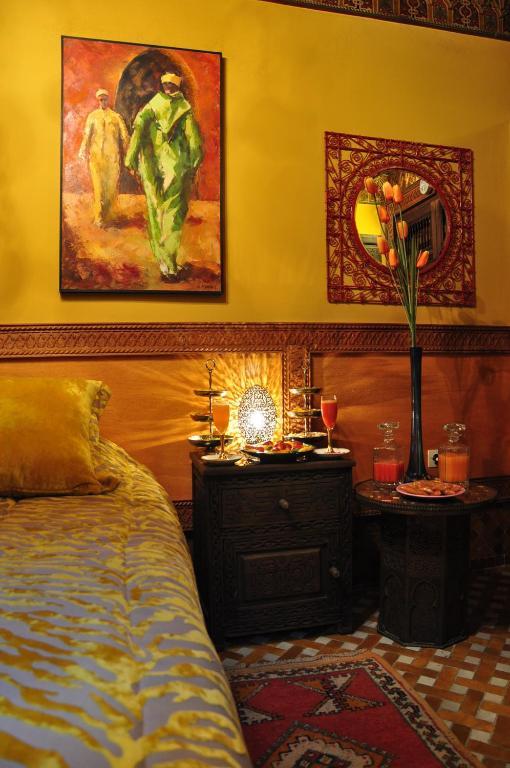 Riad La Maison Verte Fez Værelse billede